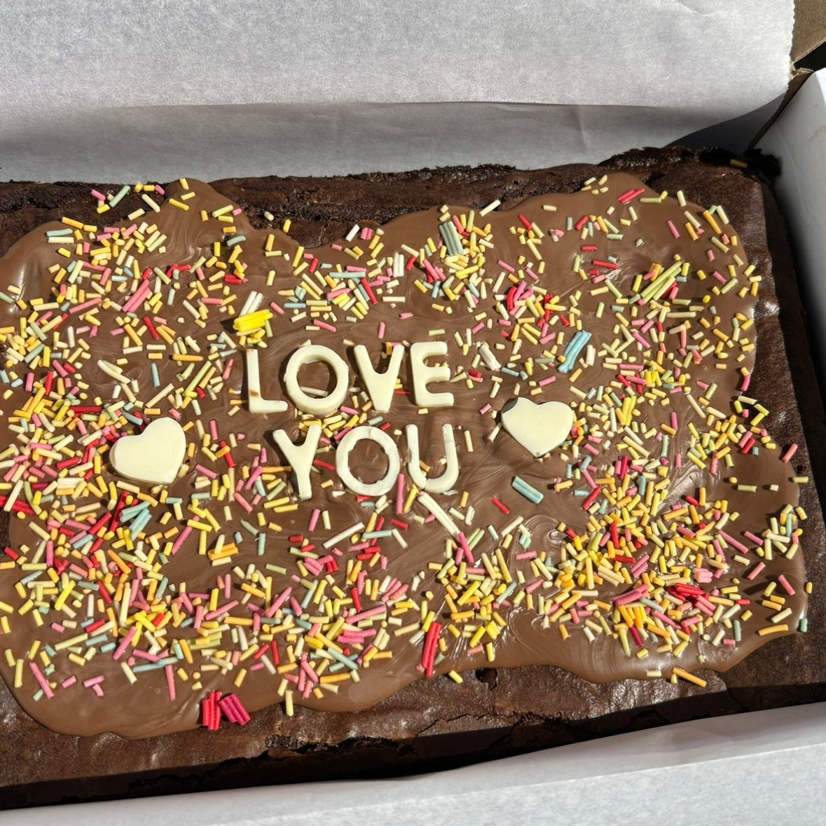 Message Brownies